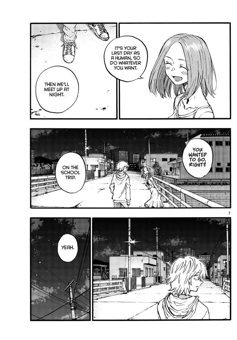 Yofukashi no Uta Chapter 148 page 7