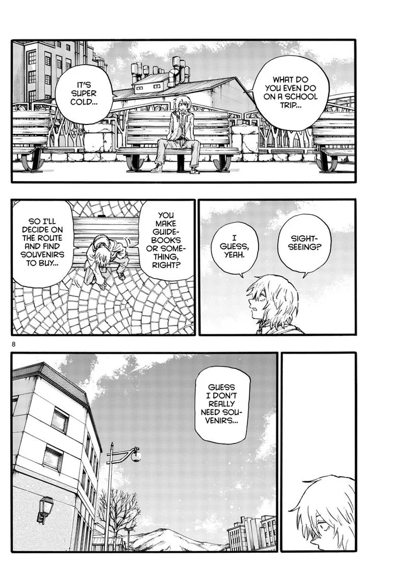 Yofukashi no Uta Chapter 148 page 8