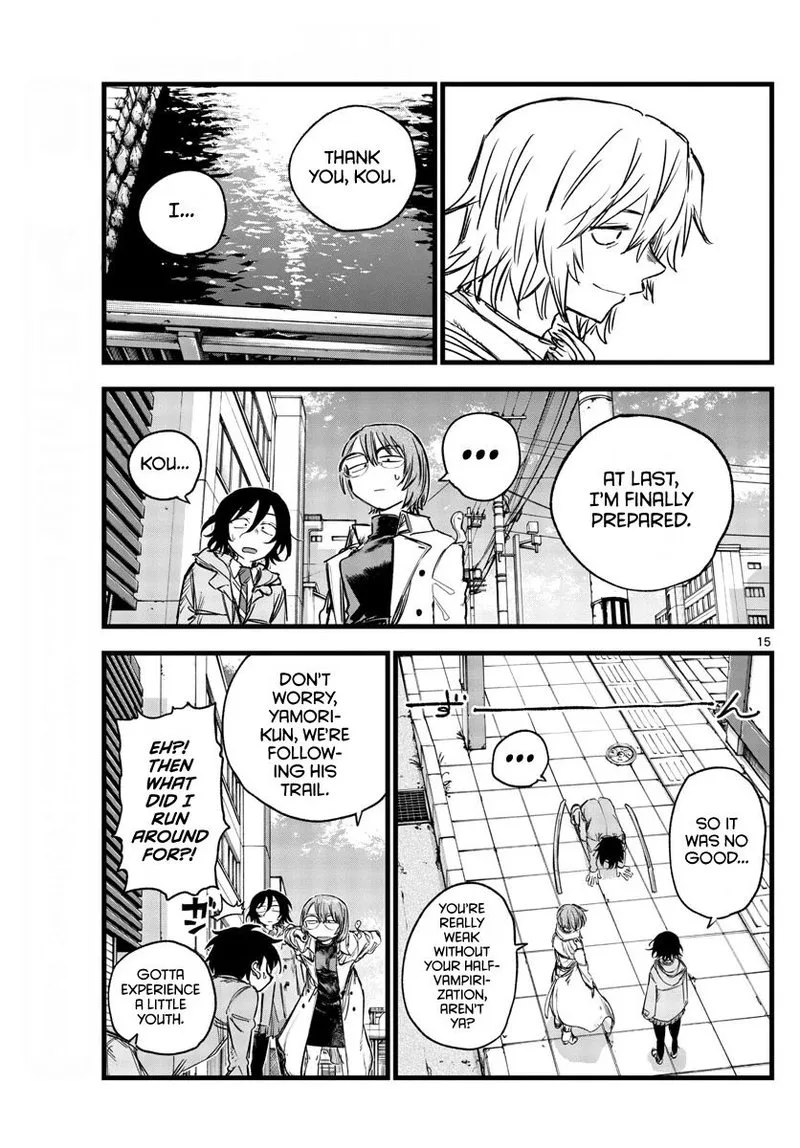 Yofukashi no Uta Chapter 150 page 15