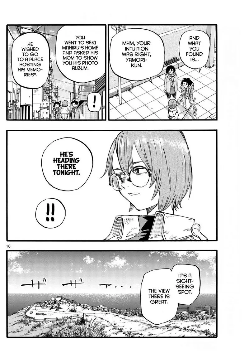 Yofukashi no Uta Chapter 150 page 16