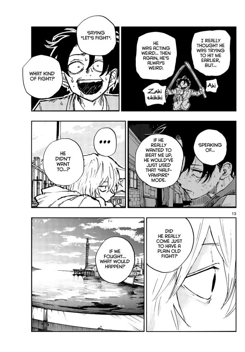 Yofukashi no Uta Chapter 150 page 13