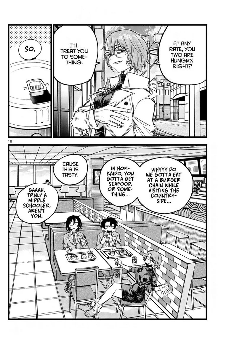 Yofukashi no Uta Chapter 150 page 18