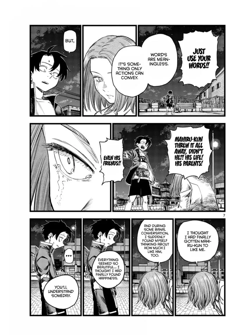 Yofukashi no Uta Chapter 152 page 7