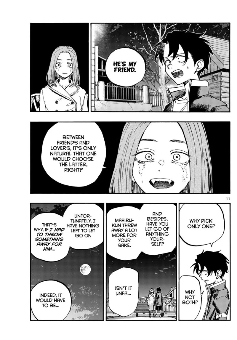 Yofukashi no Uta Chapter 152 page 11