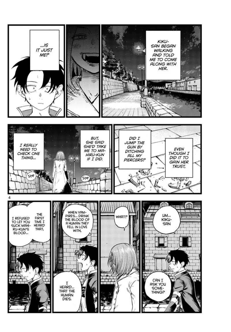 Yofukashi no Uta Chapter 153 page 4