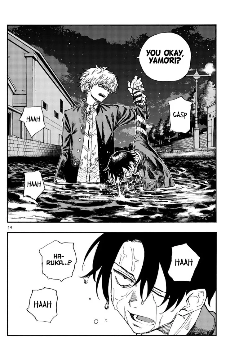 Yofukashi no Uta Chapter 153 page 14