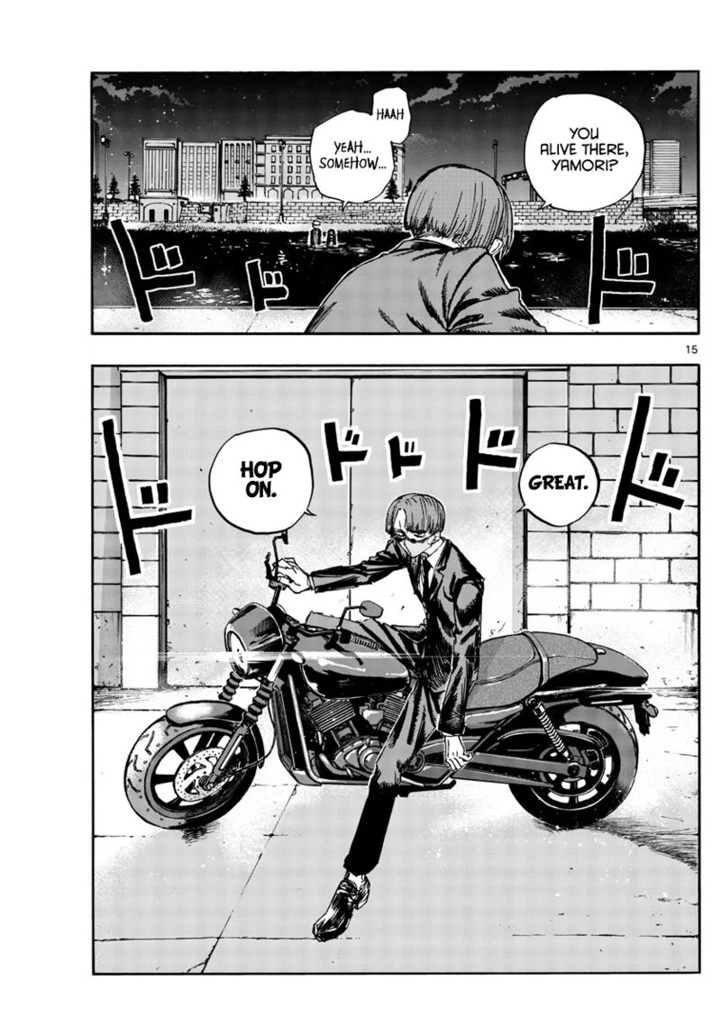 Yofukashi no Uta Chapter 153 page 15