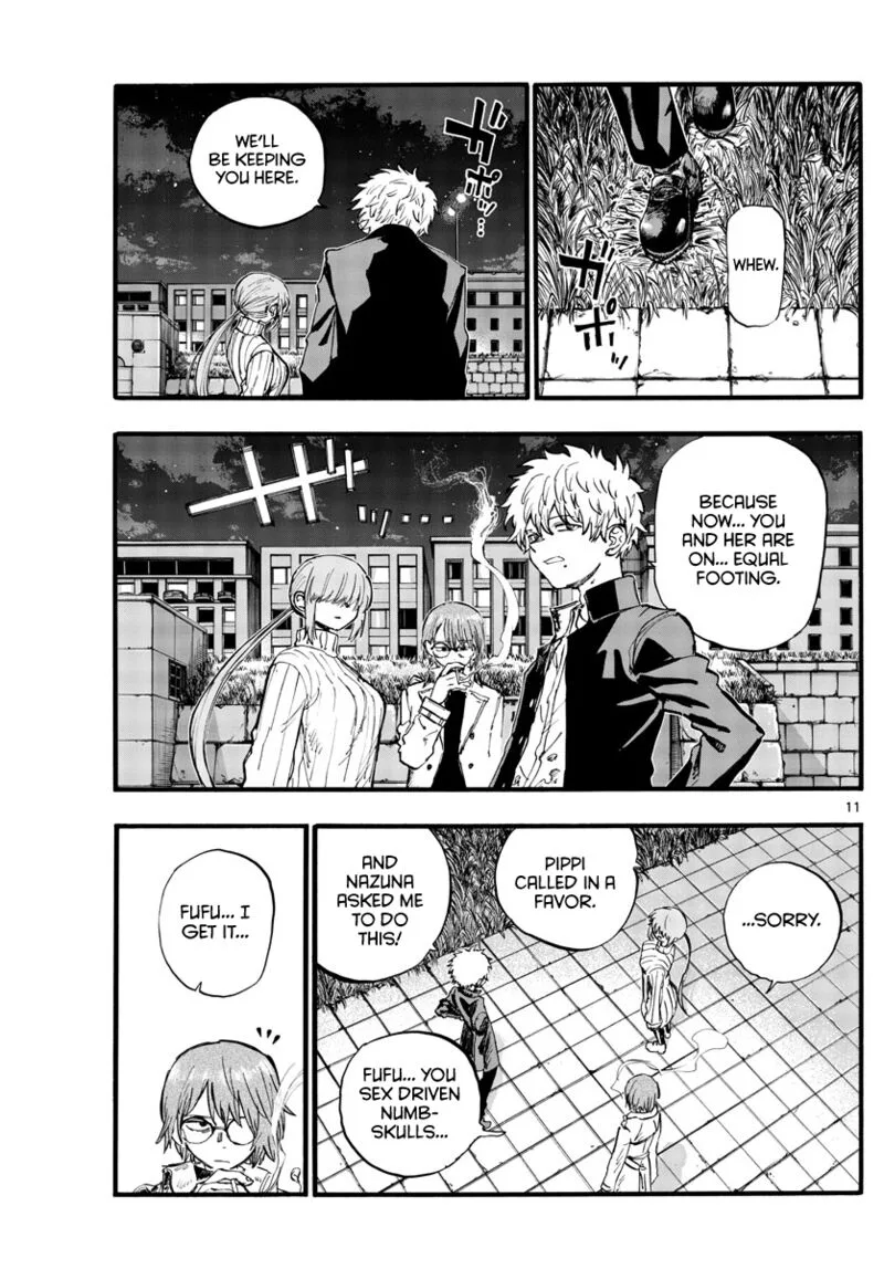 Yofukashi no Uta Chapter 154 page 11