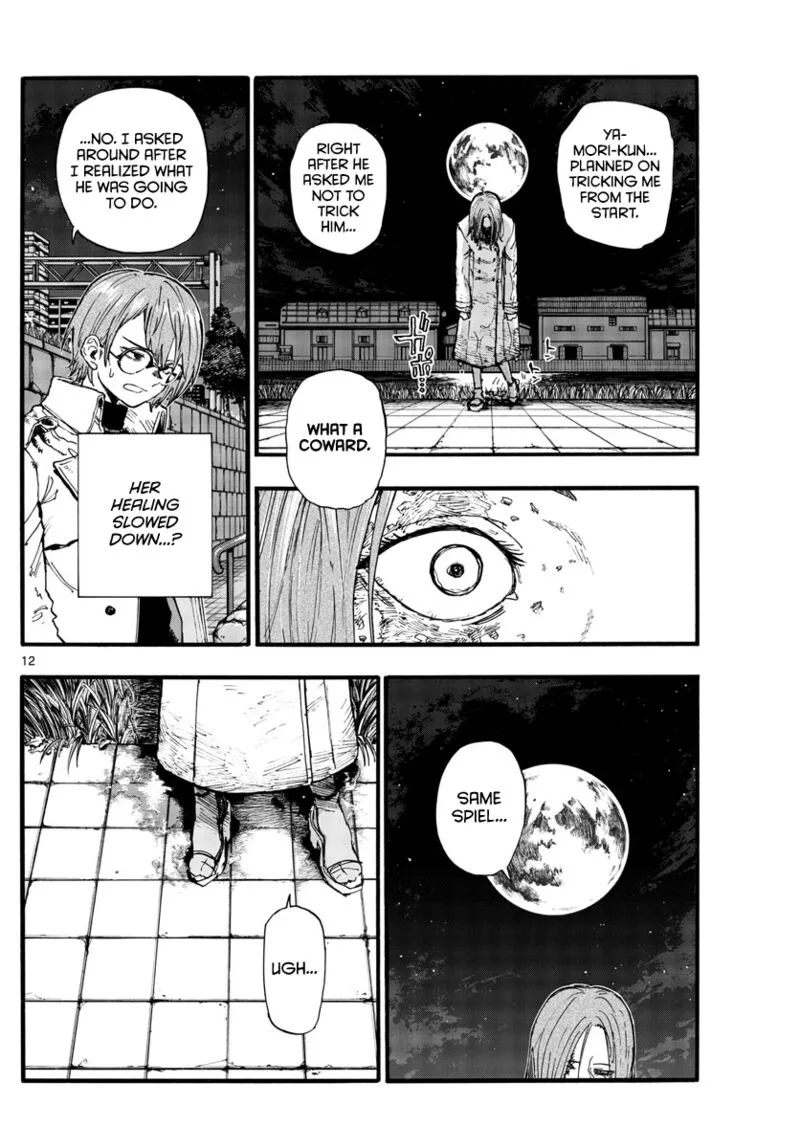 Yofukashi no Uta Chapter 154 page 12