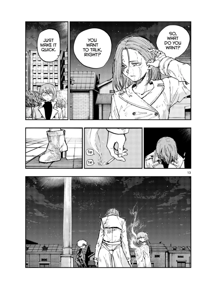 Yofukashi no Uta Chapter 154 page 13