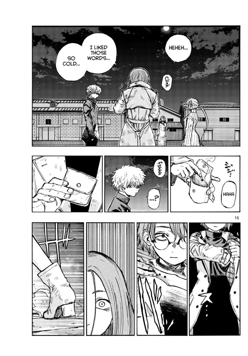 Yofukashi no Uta Chapter 155 page 15