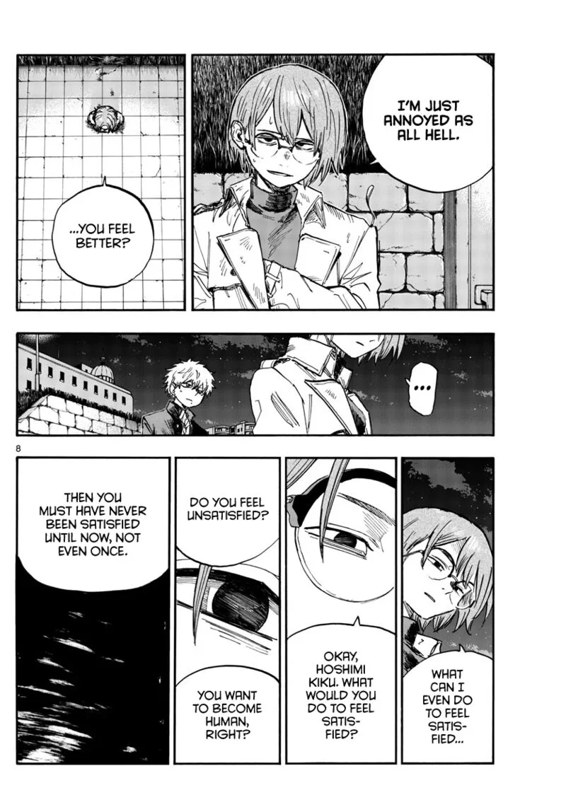 Yofukashi no Uta Chapter 156 page 8