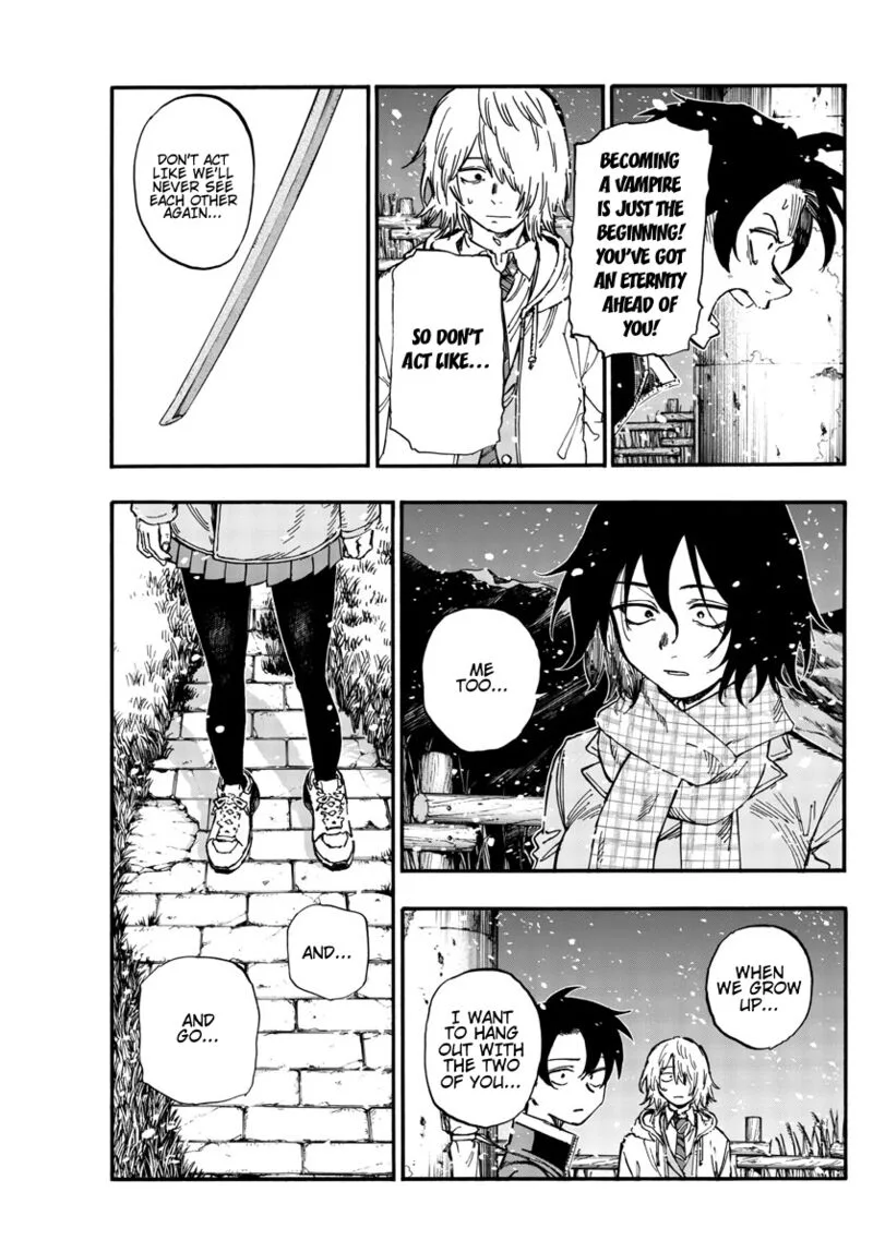 Yofukashi no Uta Chapter 161 page 11