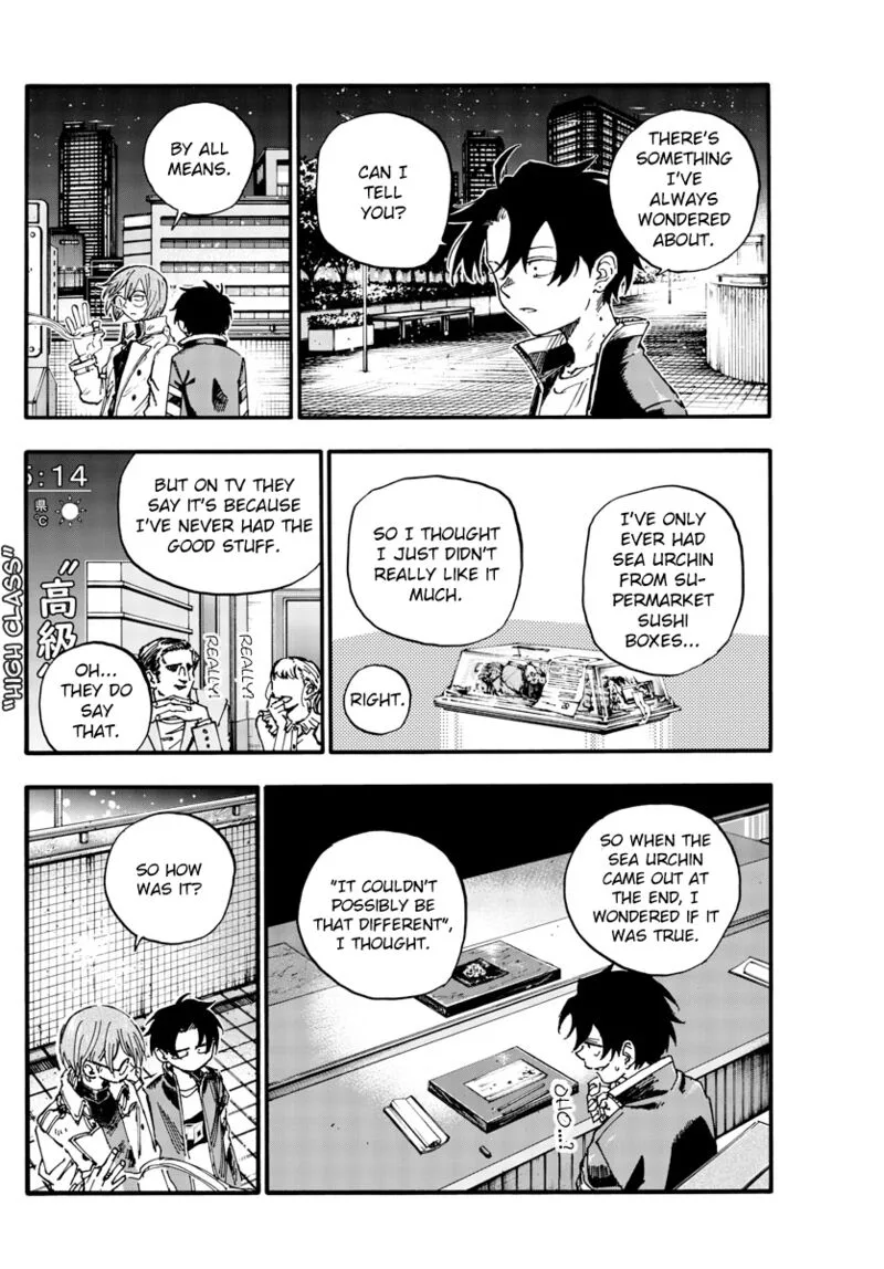 Yofukashi no Uta Chapter 167 page 14