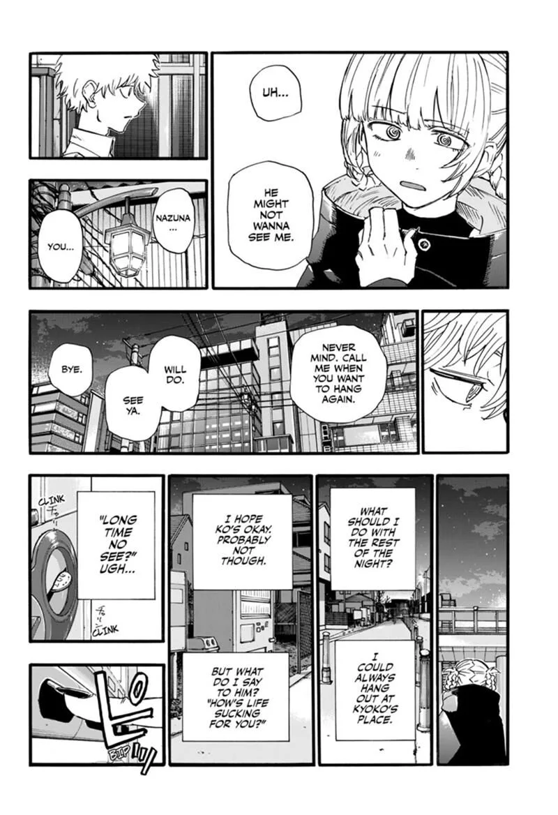 Yofukashi no Uta Chapter 169 page 14