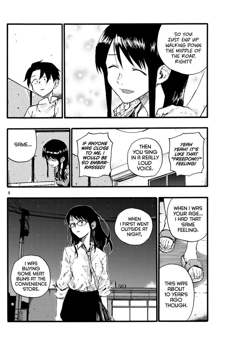 Yofukashi no Uta Chapter 17 page 8