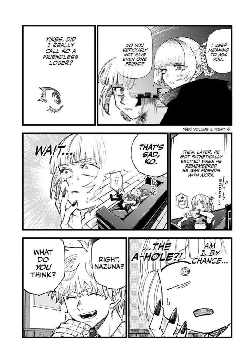 Yofukashi no Uta Chapter 179 page 7