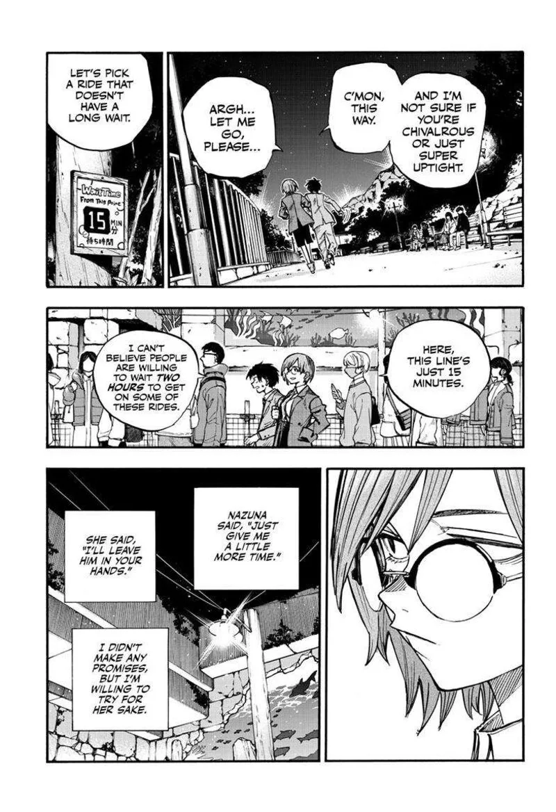 Yofukashi no Uta Chapter 182 page 11