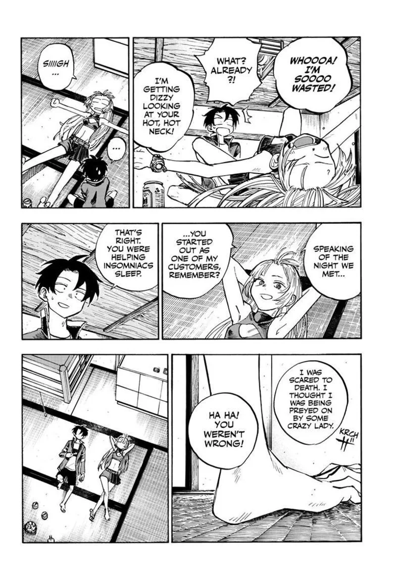 Yofukashi no Uta Chapter 184 page 8