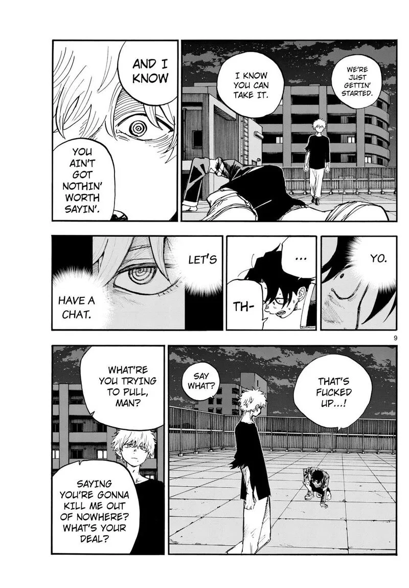 Yofukashi no Uta Chapter 192 page 9