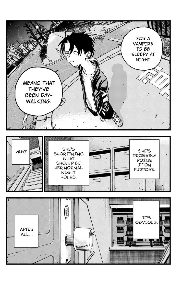 Yofukashi no Uta Chapter 194 page 14