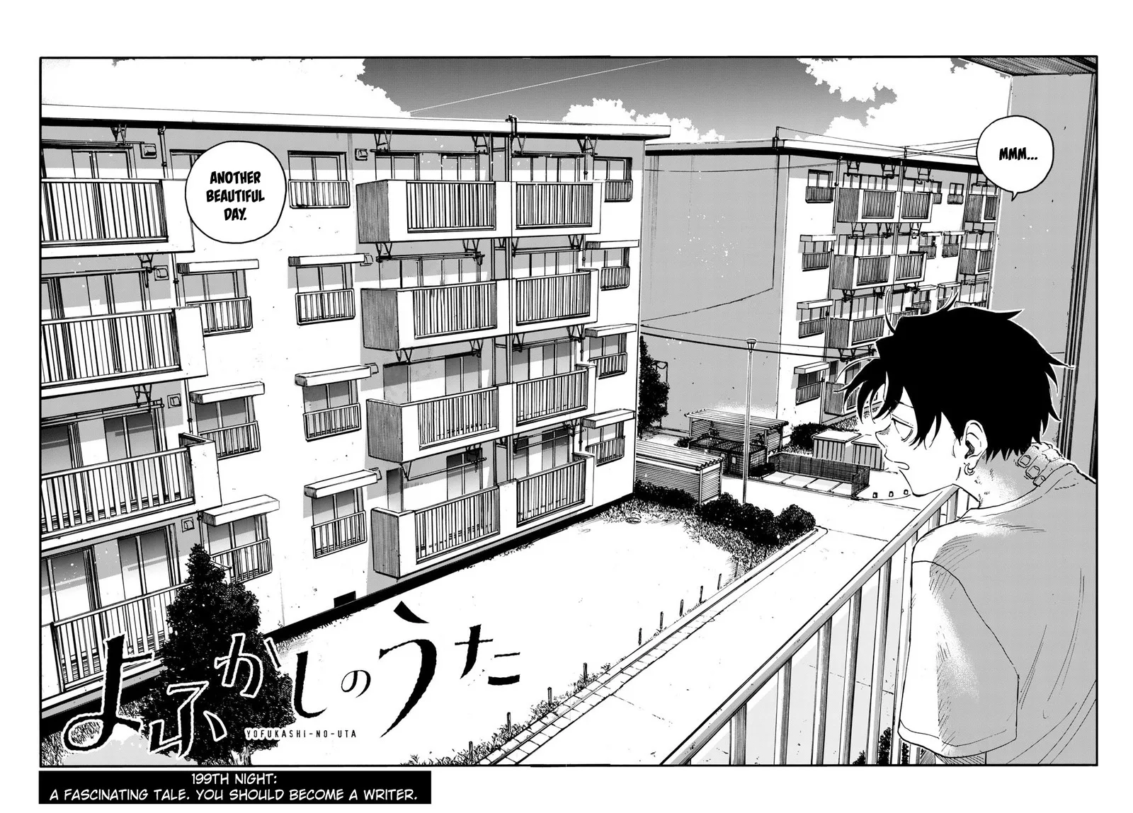 Yofukashi no Uta Chapter 199 page 2