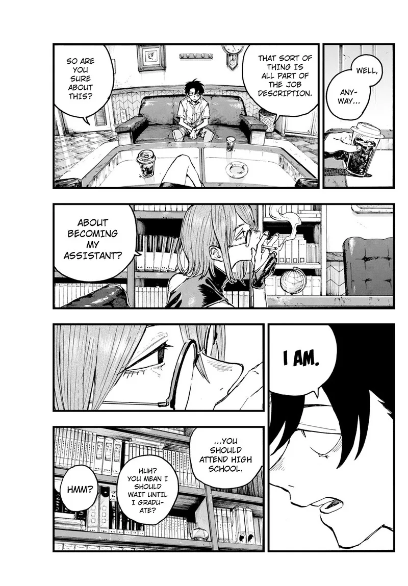 Yofukashi no Uta Chapter 199 page 10