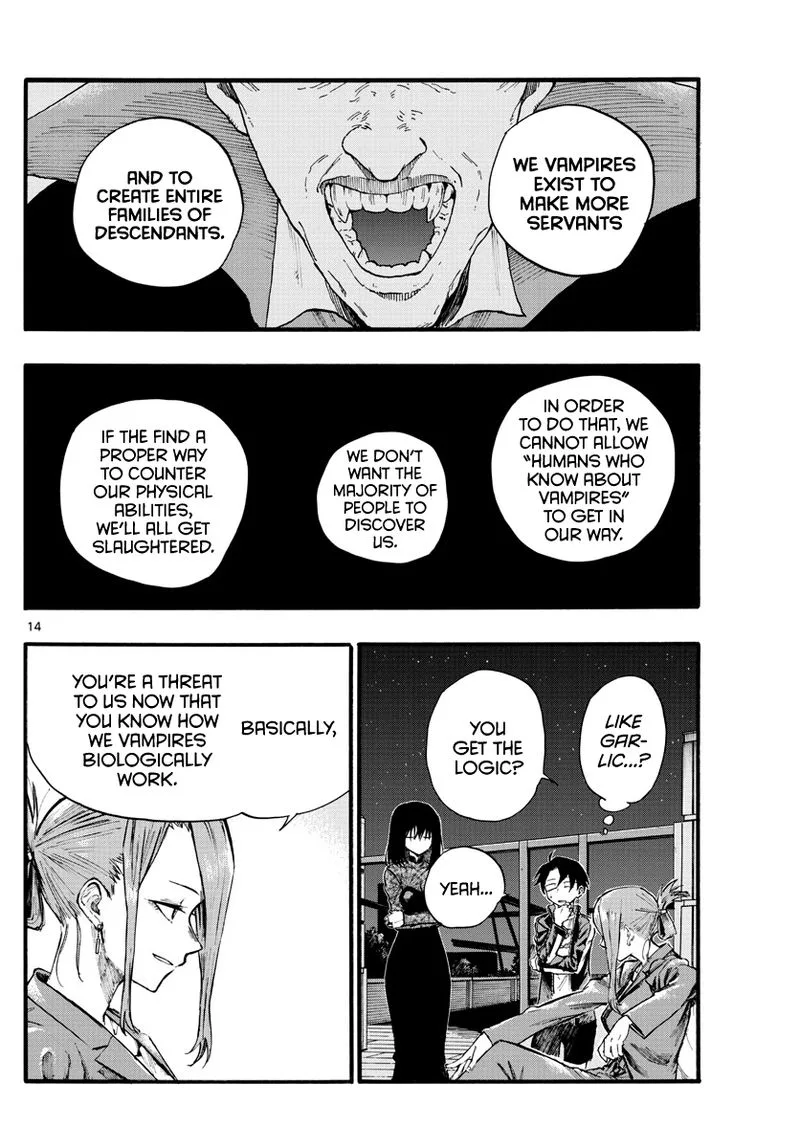 Yofukashi no Uta Chapter 20 page 14