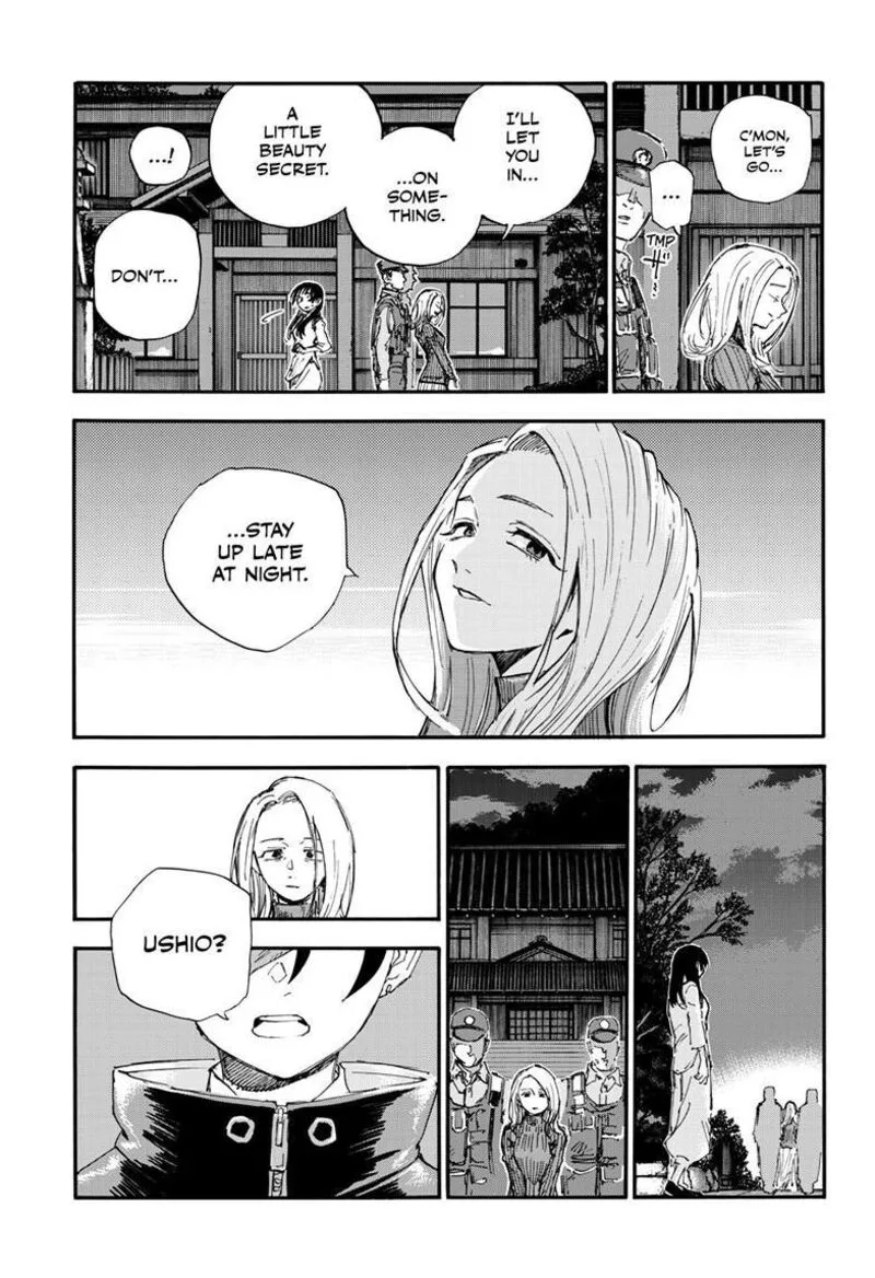 Yofukashi no Uta Chapter 200.8 page 6