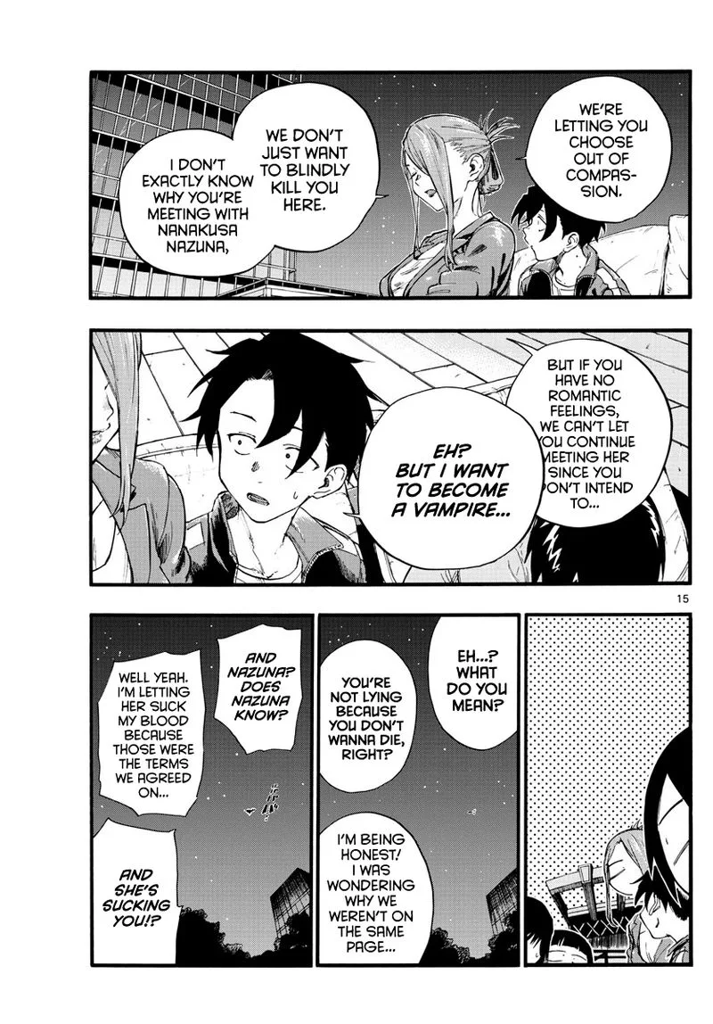 Yofukashi no Uta Chapter 21 page 15