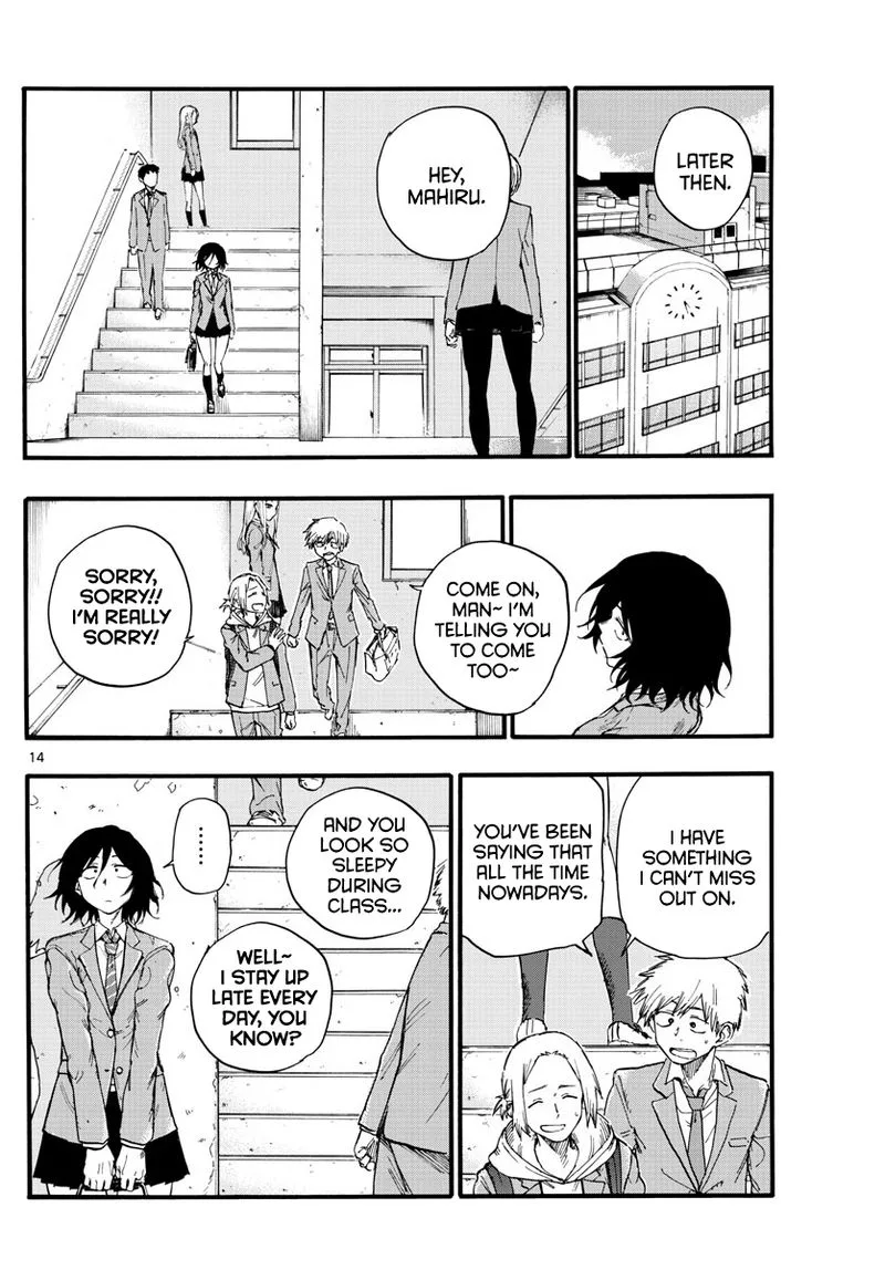 Yofukashi no Uta Chapter 23 page 14