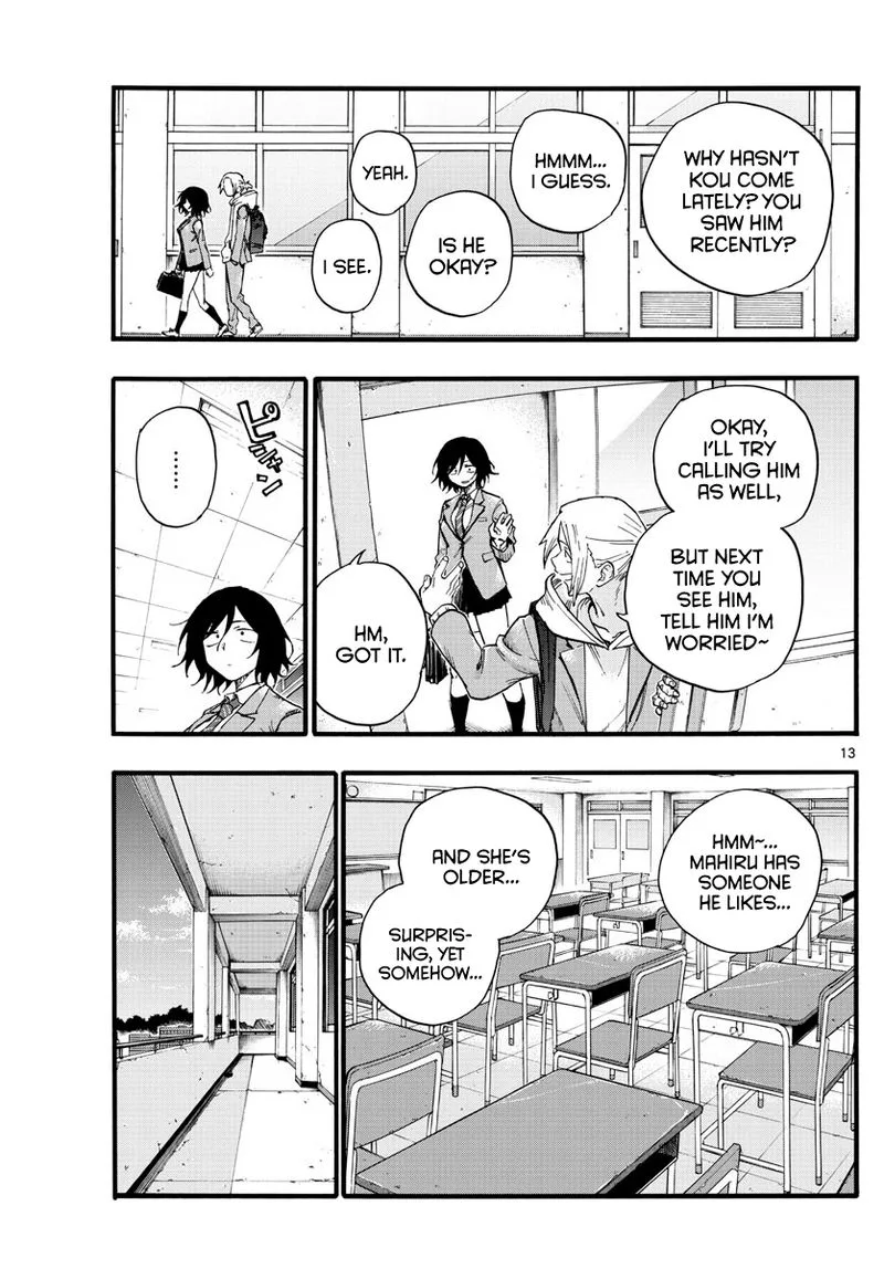 Yofukashi no Uta Chapter 23 page 13
