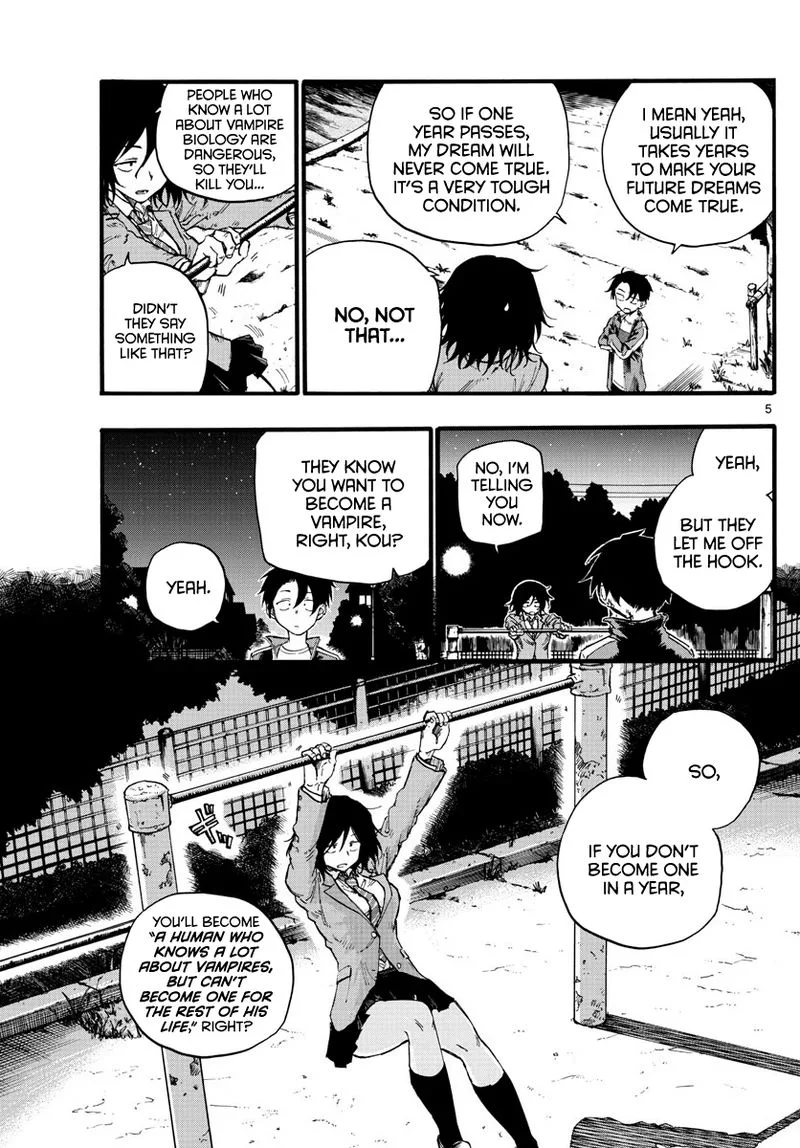 Yofukashi no Uta Chapter 23 page 5