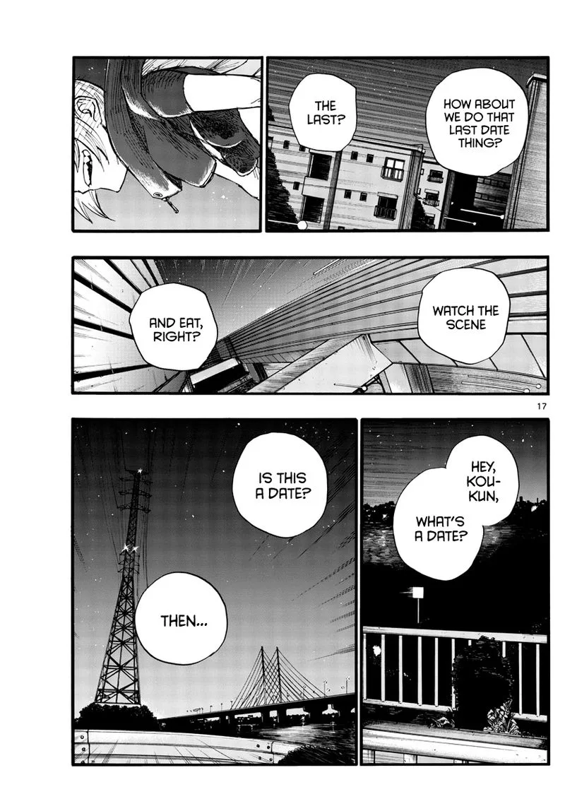 Yofukashi no Uta Chapter 24 page 17