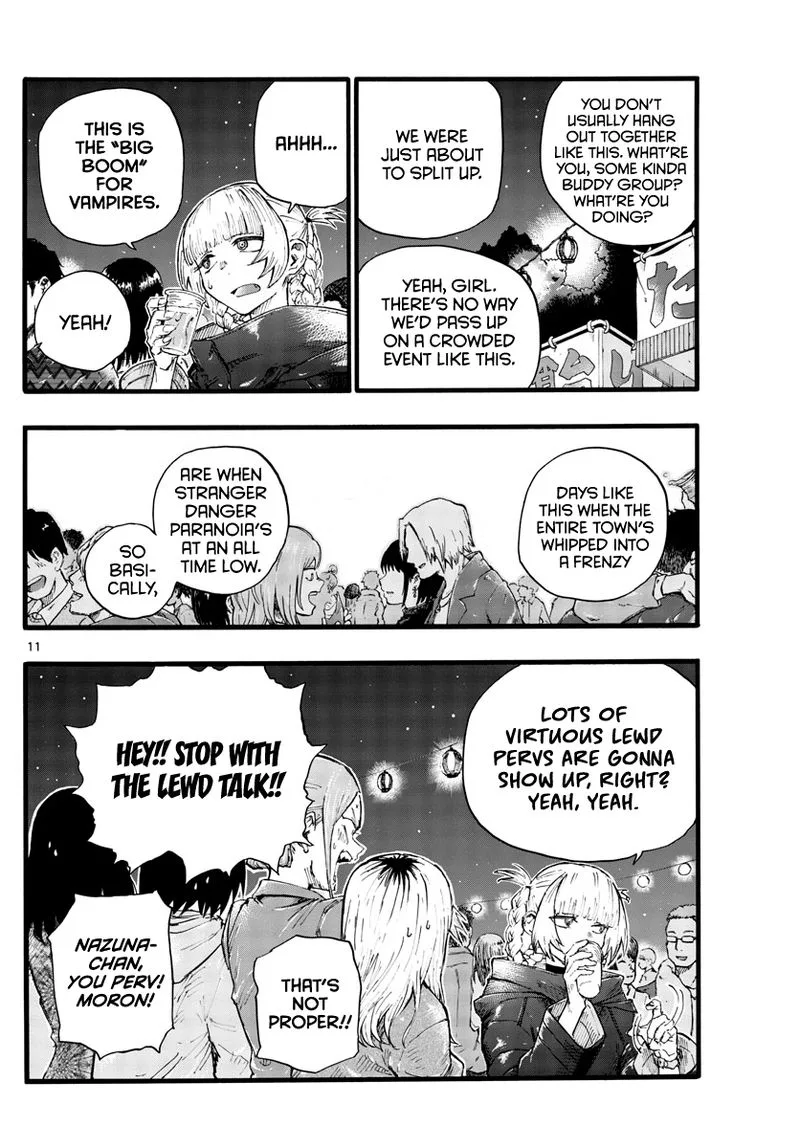 Yofukashi no Uta Chapter 25 page 11