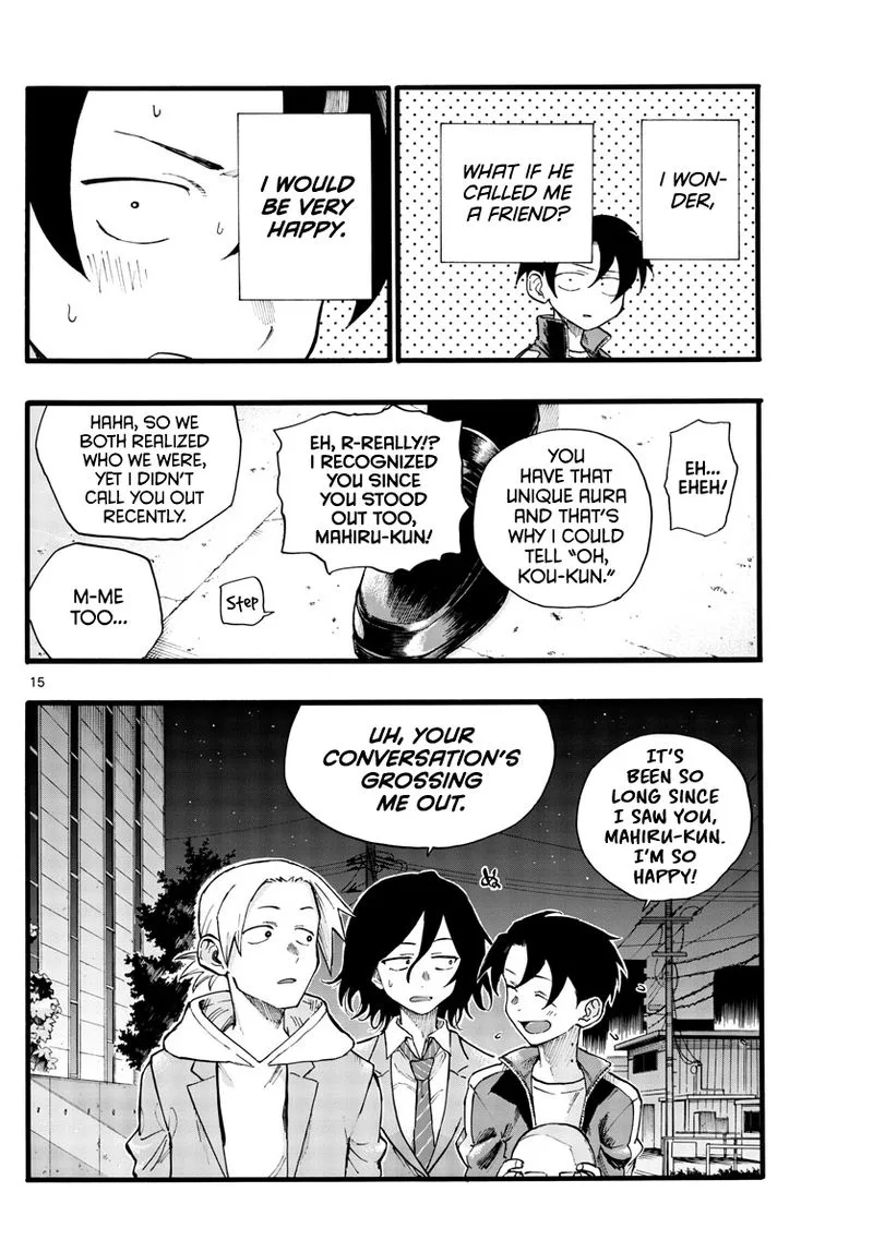 Yofukashi no Uta Chapter 25 page 15