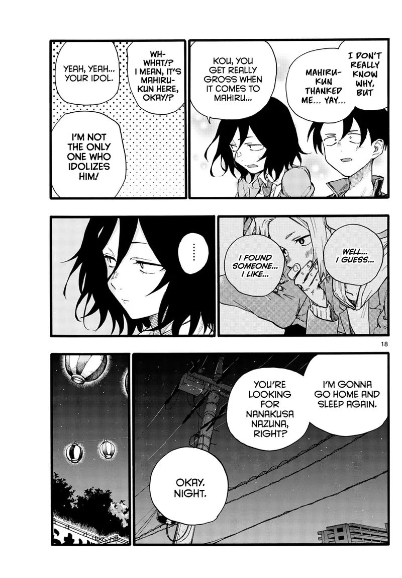 Yofukashi no Uta Chapter 25 page 18