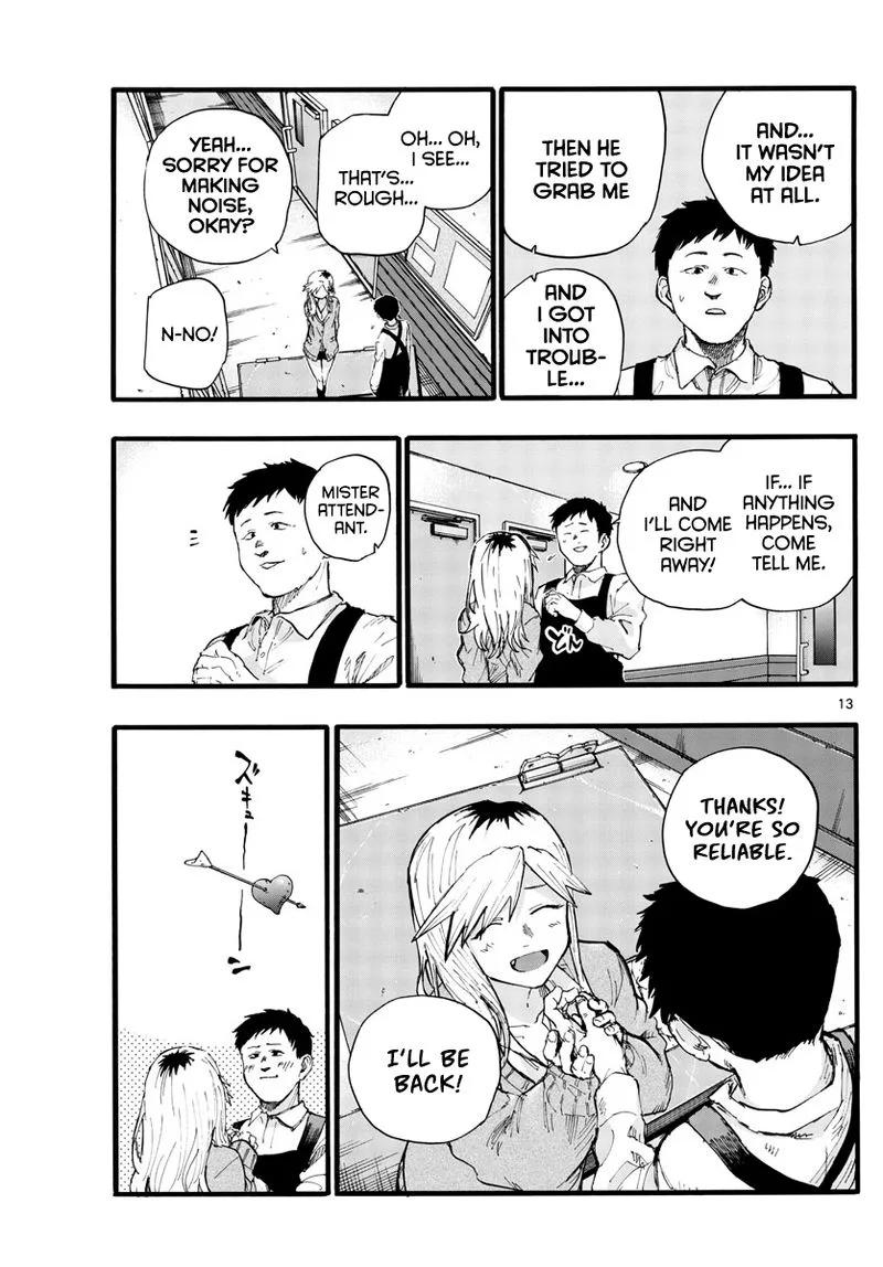Yofukashi no Uta Chapter 27 page 13