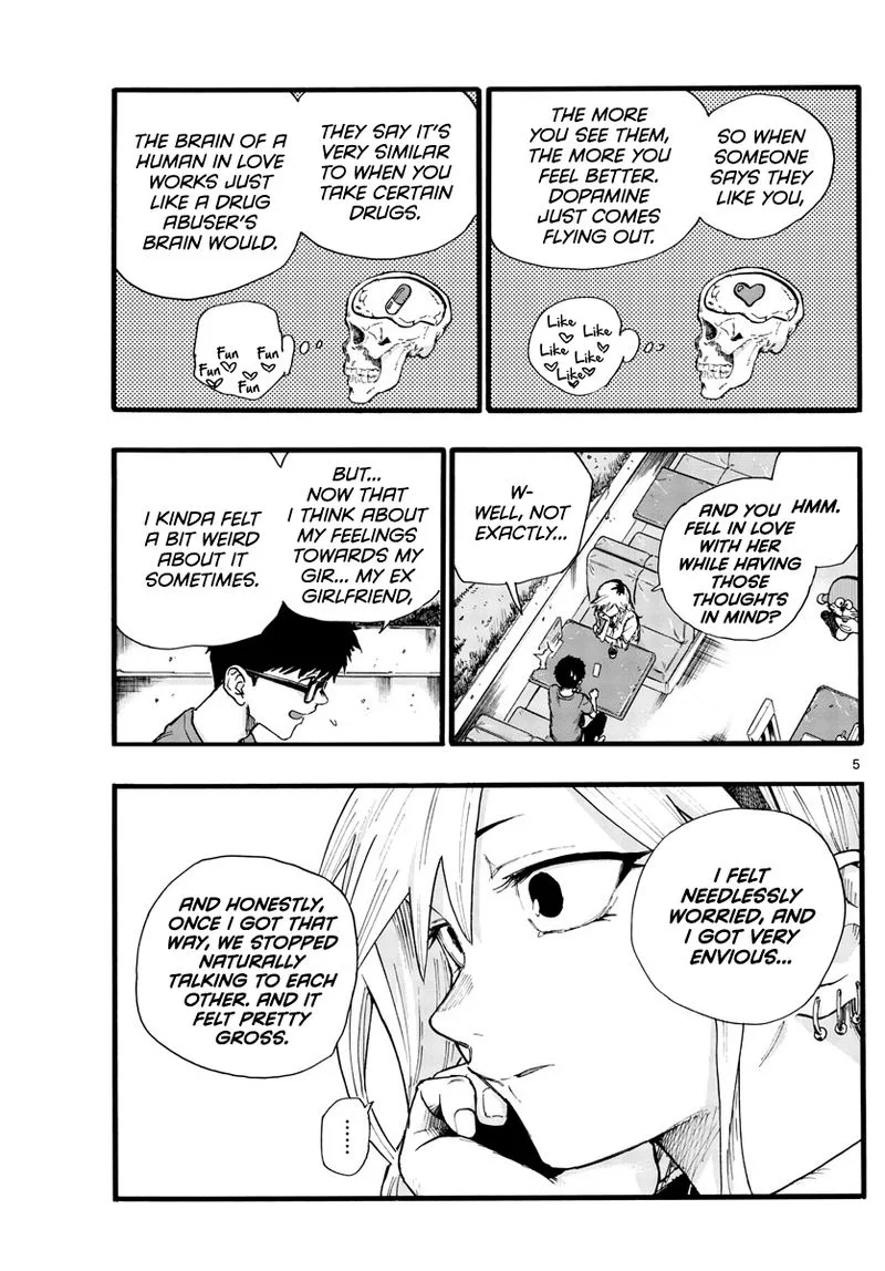 Yofukashi no Uta Chapter 28 page 5