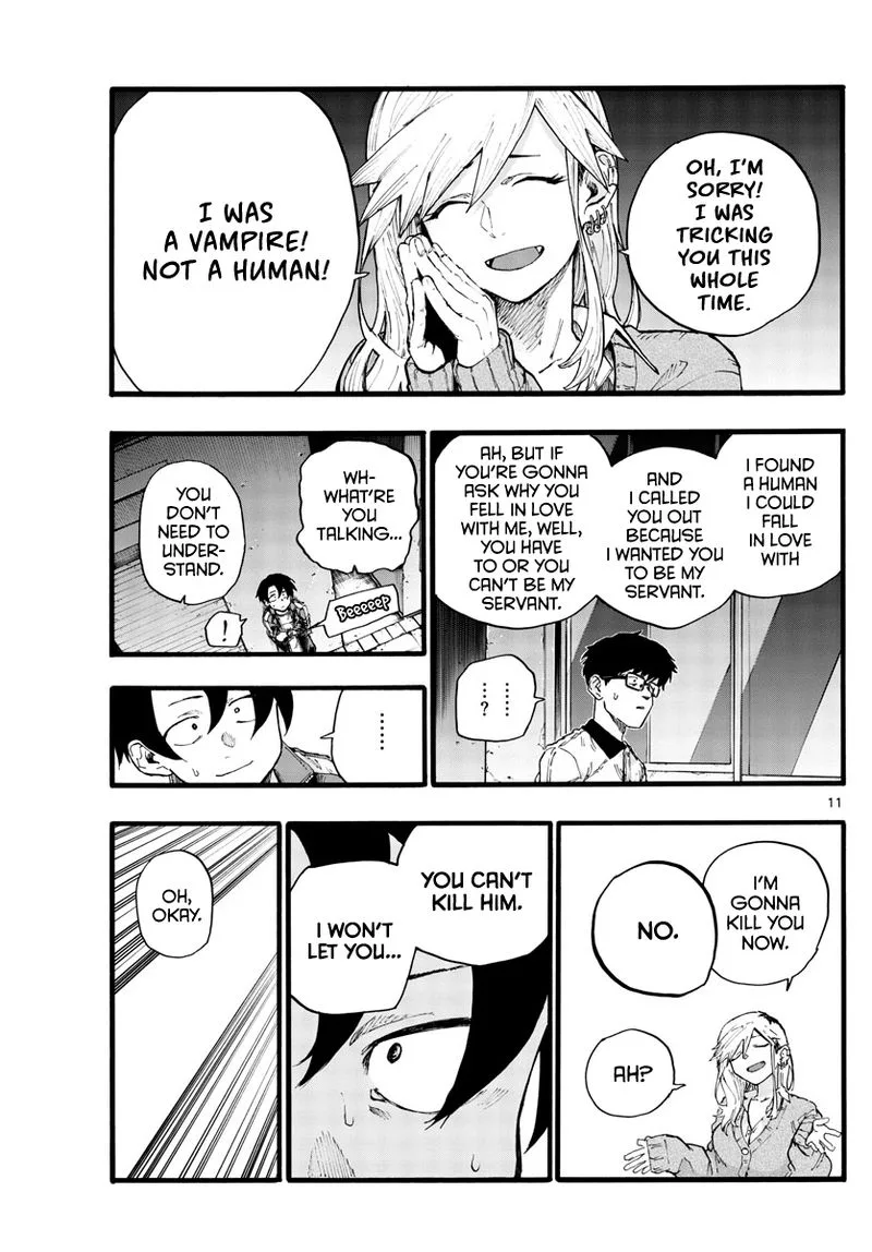 Yofukashi no Uta Chapter 28 page 11