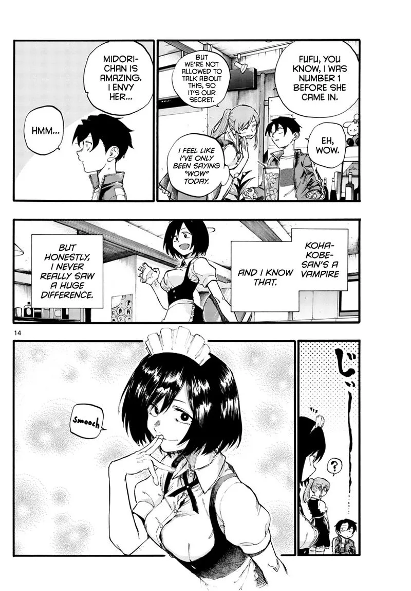 Yofukashi no Uta Chapter 31 page 14