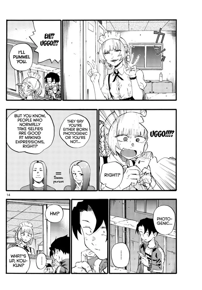 Yofukashi no Uta Chapter 32 page 14