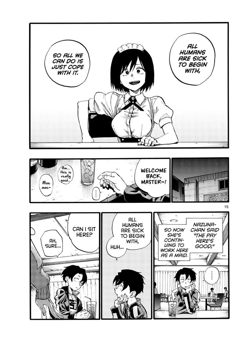Yofukashi no Uta Chapter 33 page 15