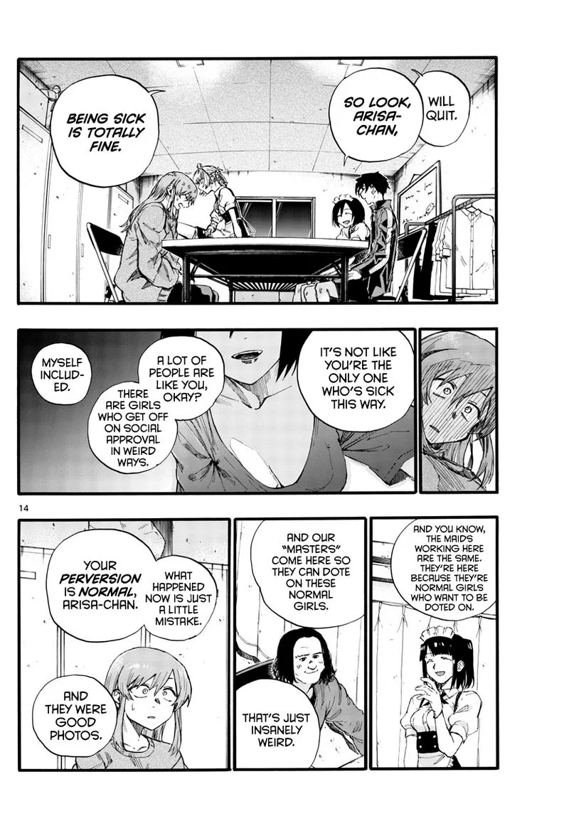 Yofukashi no Uta Chapter 33 page 14