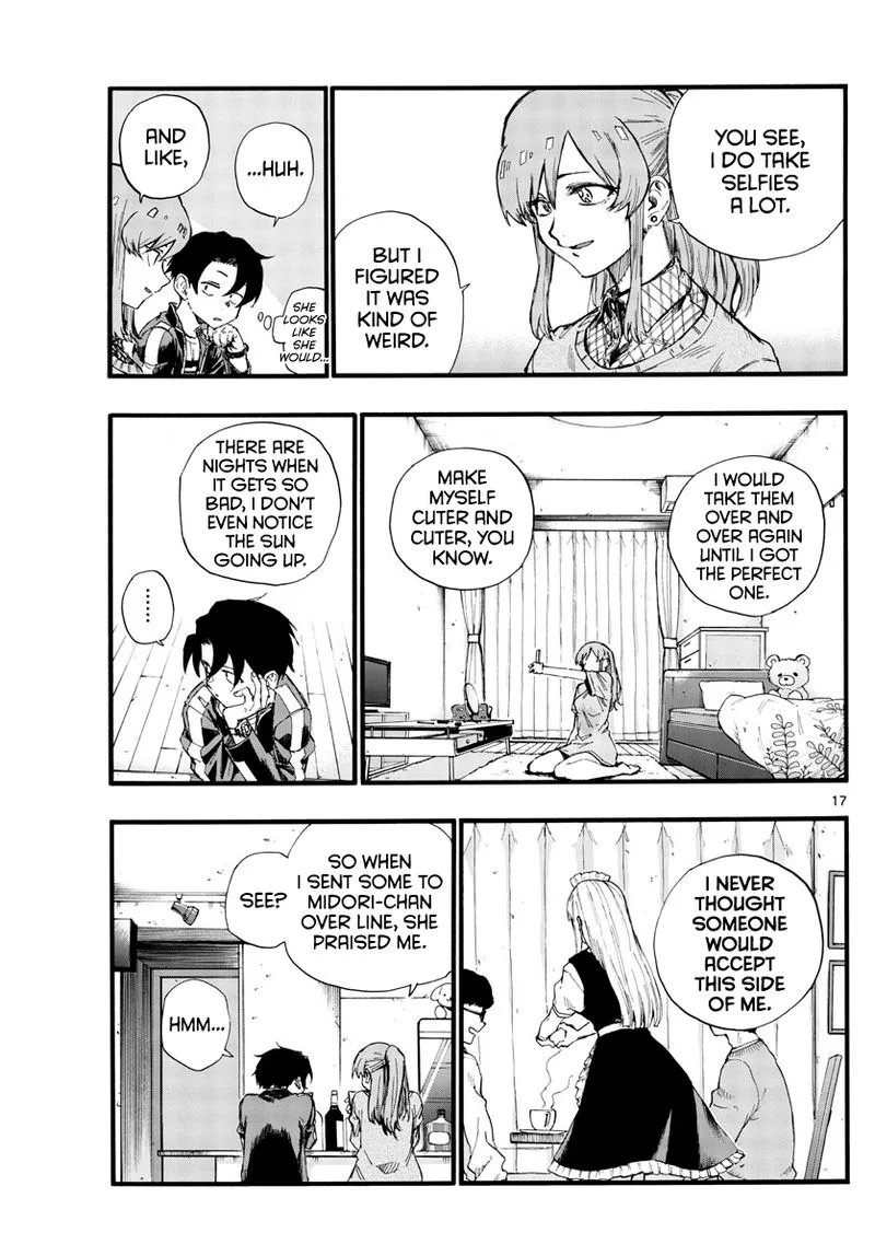 Yofukashi no Uta Chapter 33 page 17