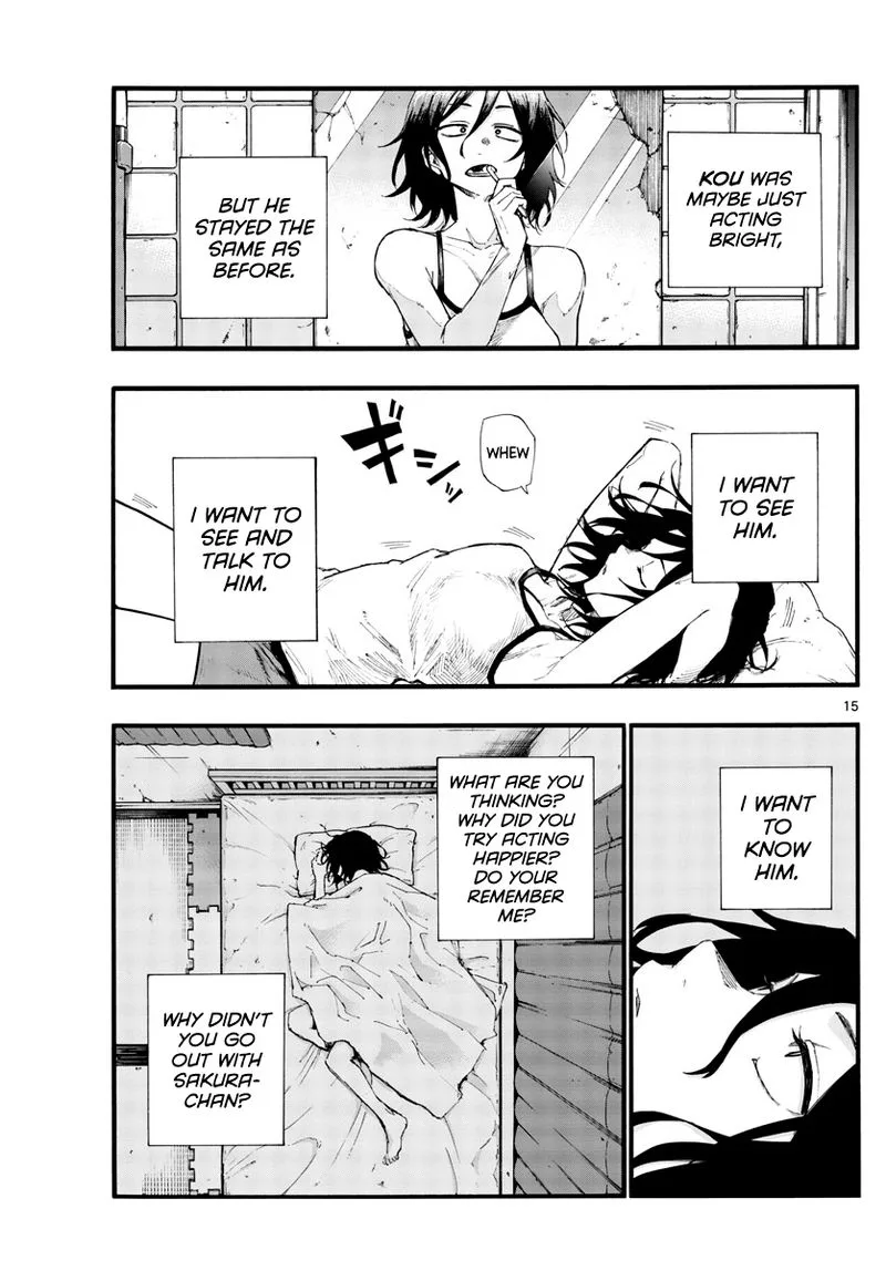 Yofukashi no Uta Chapter 34 page 15