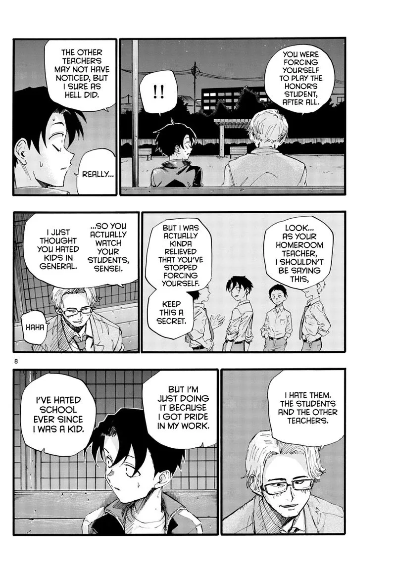 Yofukashi no Uta Chapter 35 page 8