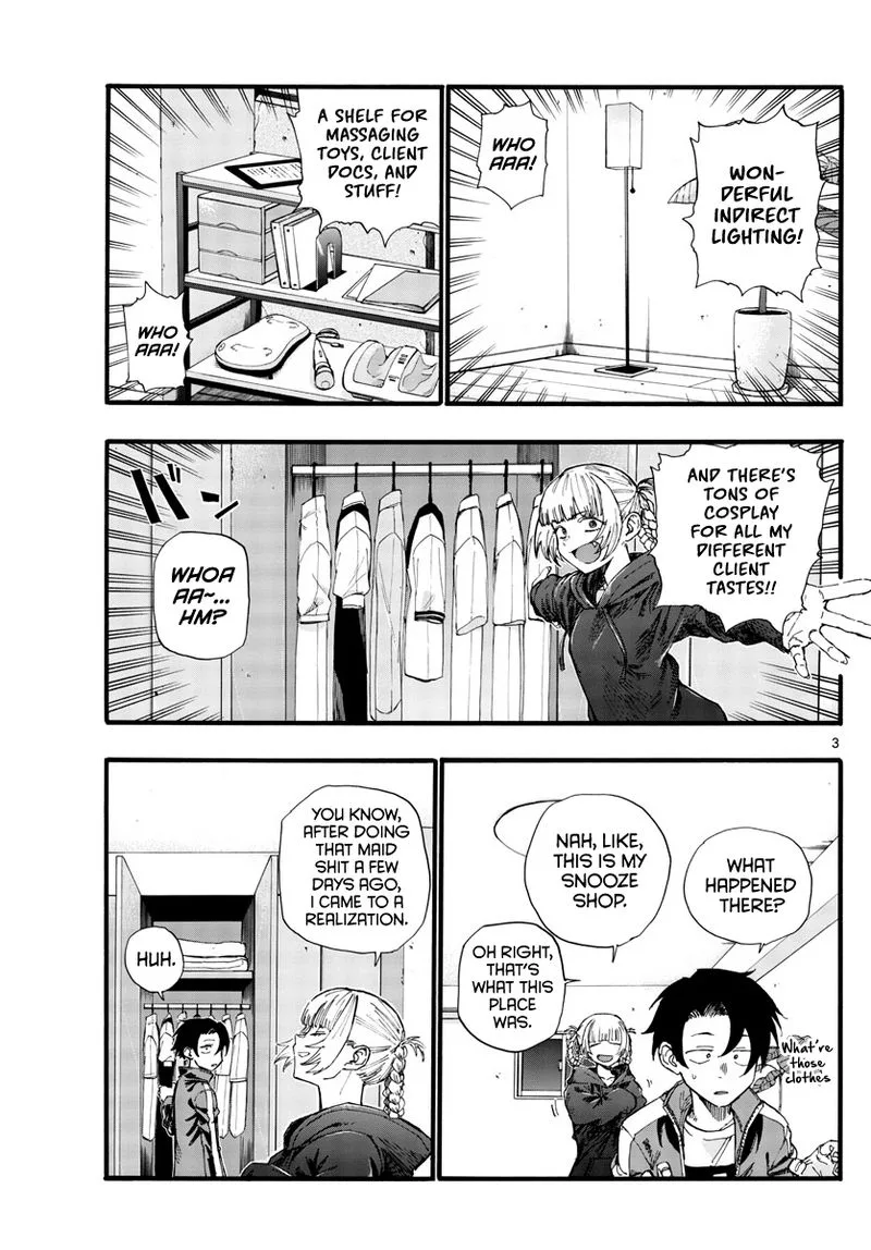 Yofukashi no Uta Chapter 36 page 3