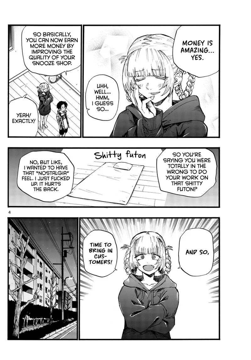 Yofukashi no Uta Chapter 36 page 4