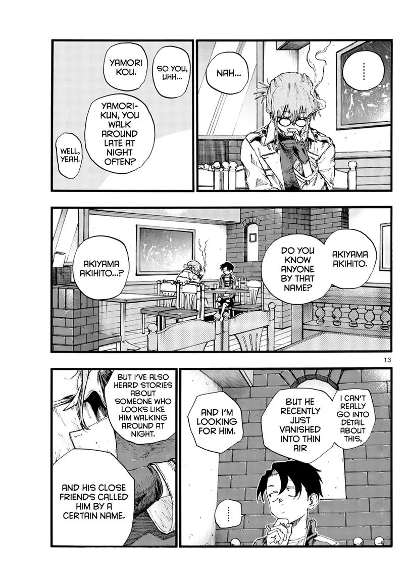 Yofukashi no Uta Chapter 36 page 13